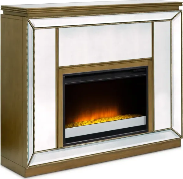 Reflection 48" Contemporary Fireplace