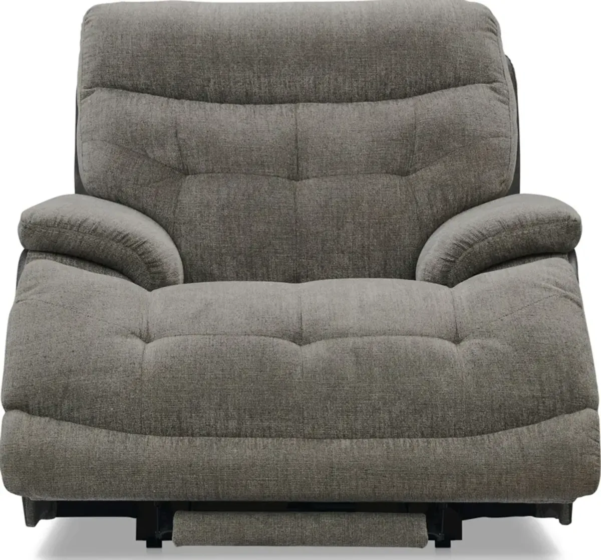 Beckett Dual-Power Recliner - Gray