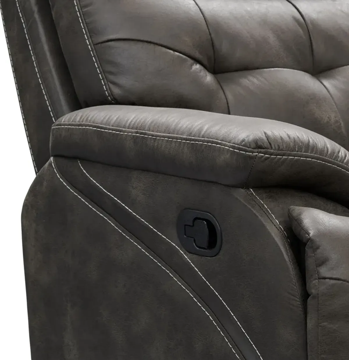 Beckett Glider Recliner - Charcoal