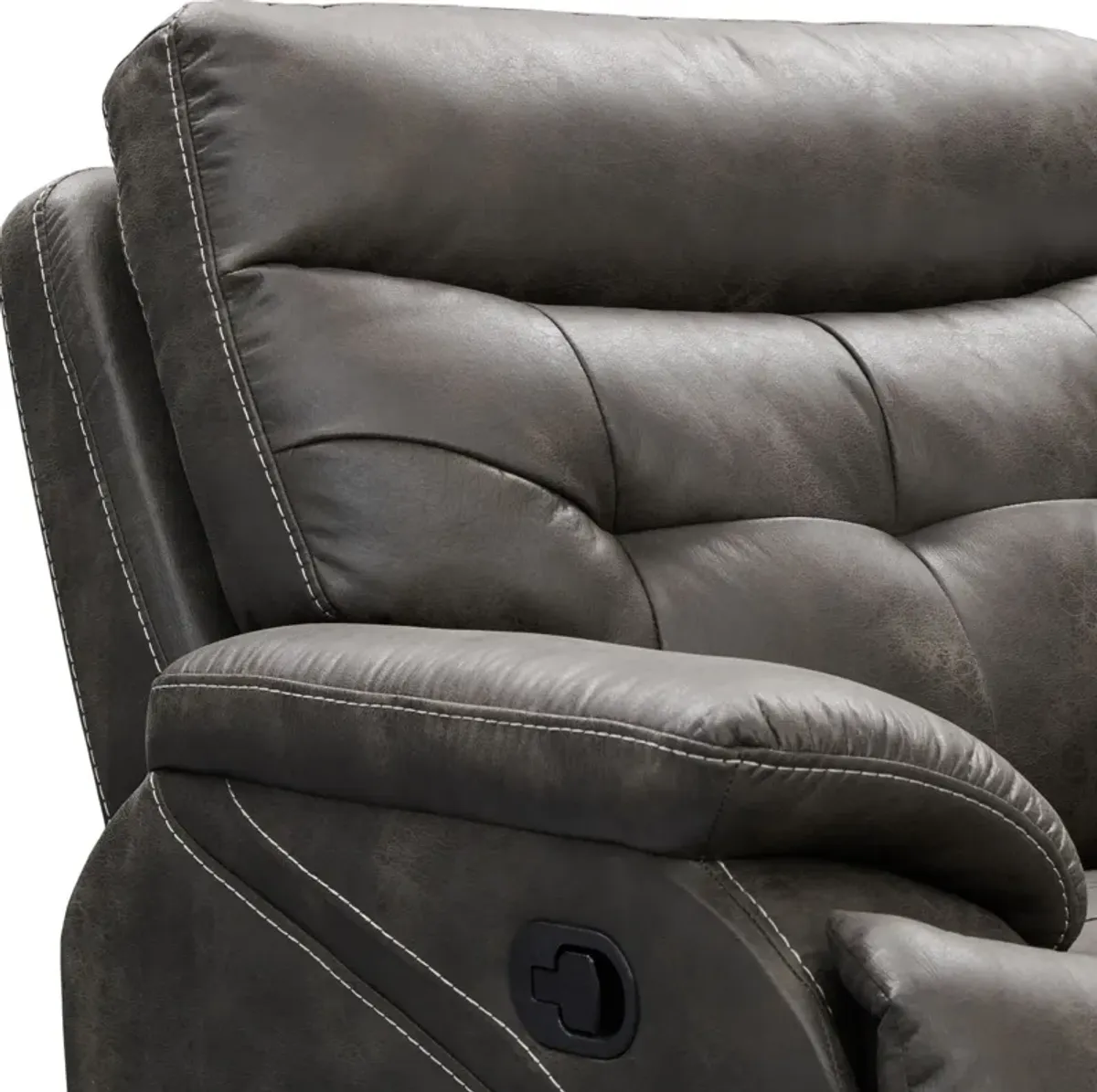 Beckett Glider Recliner - Charcoal