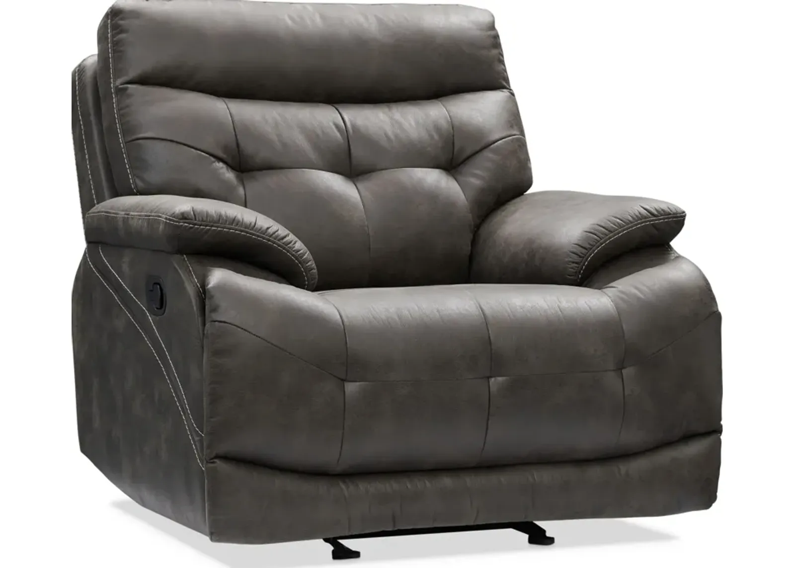 Beckett Glider Recliner - Charcoal