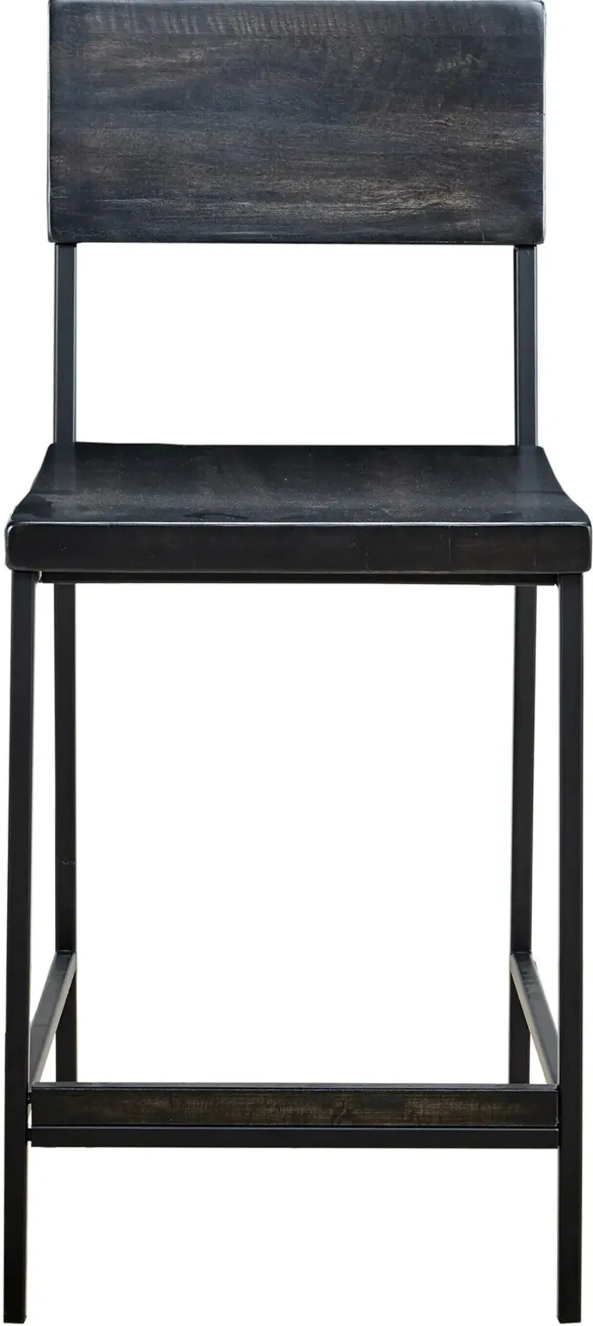 Benedict Counter-Height Stool - Black