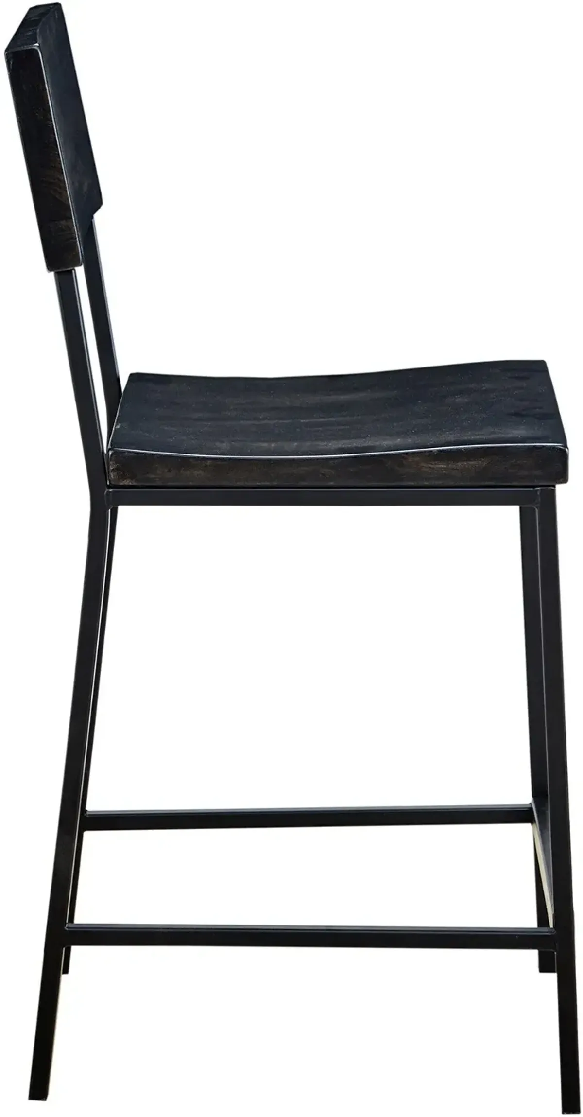 Benedict Counter-Height Stool - Black