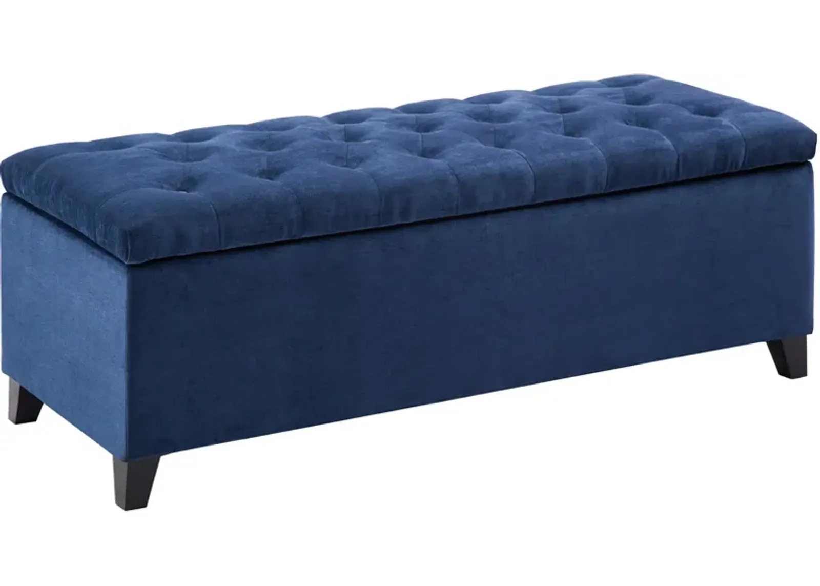 Wilmer Storage Bench - Navy