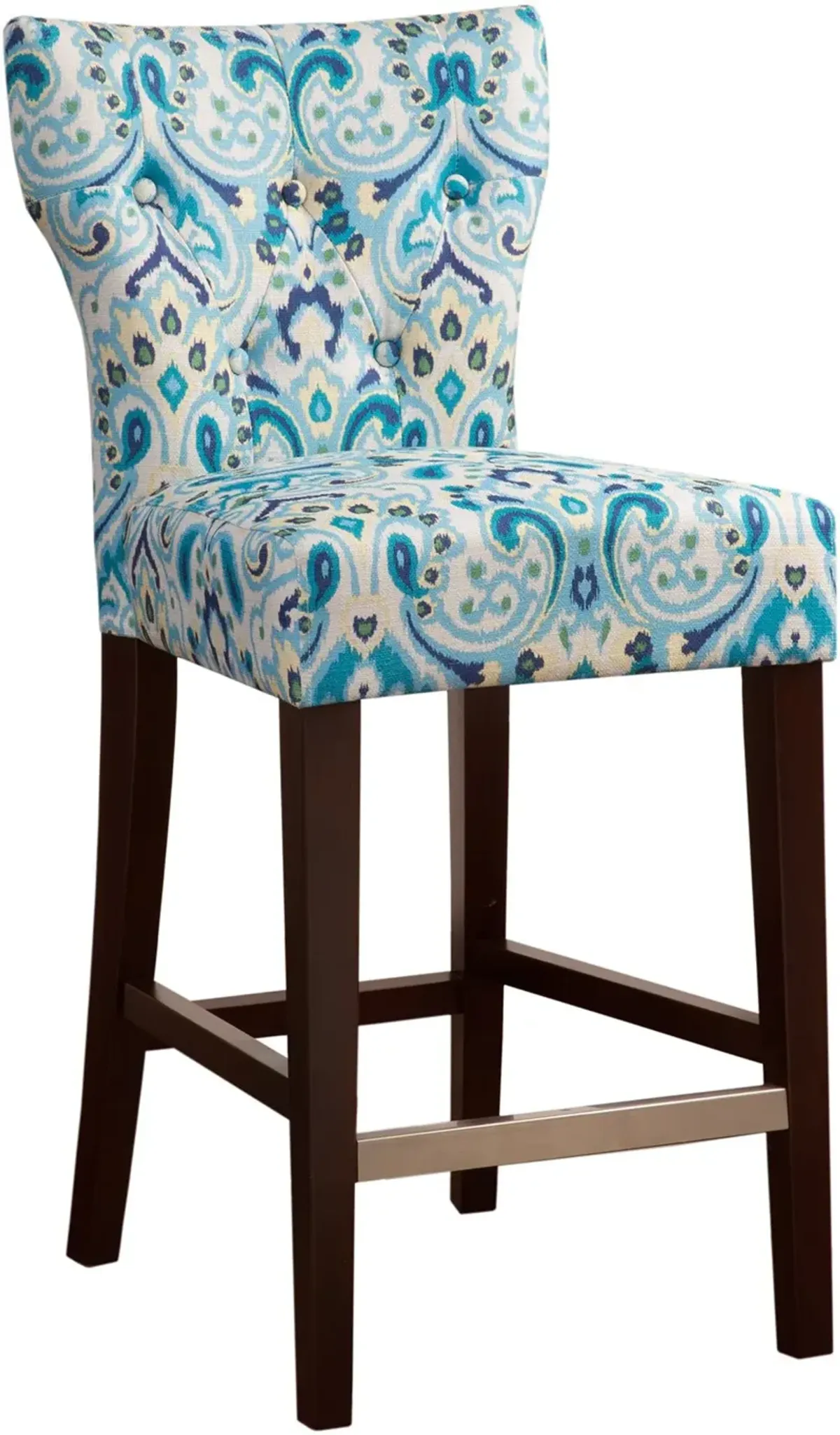 Prudence Counter-Height Stool - Blue