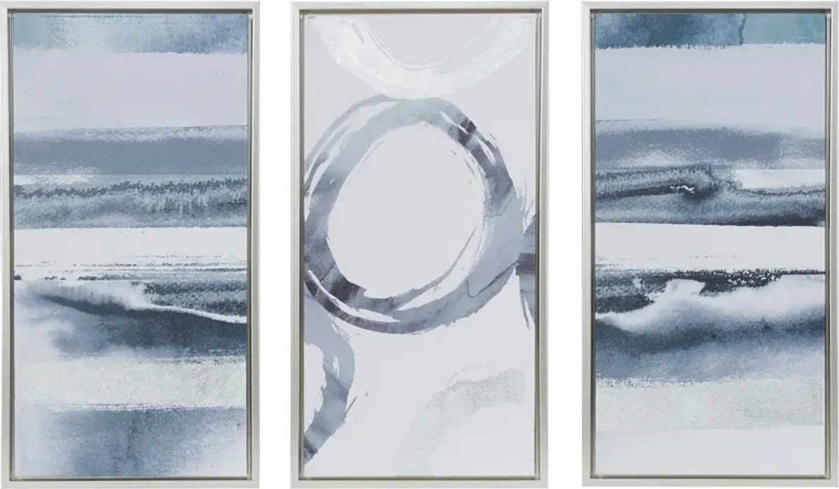 Jacopo 3-Piece Framed 32'' x 17'' Wall Art Set