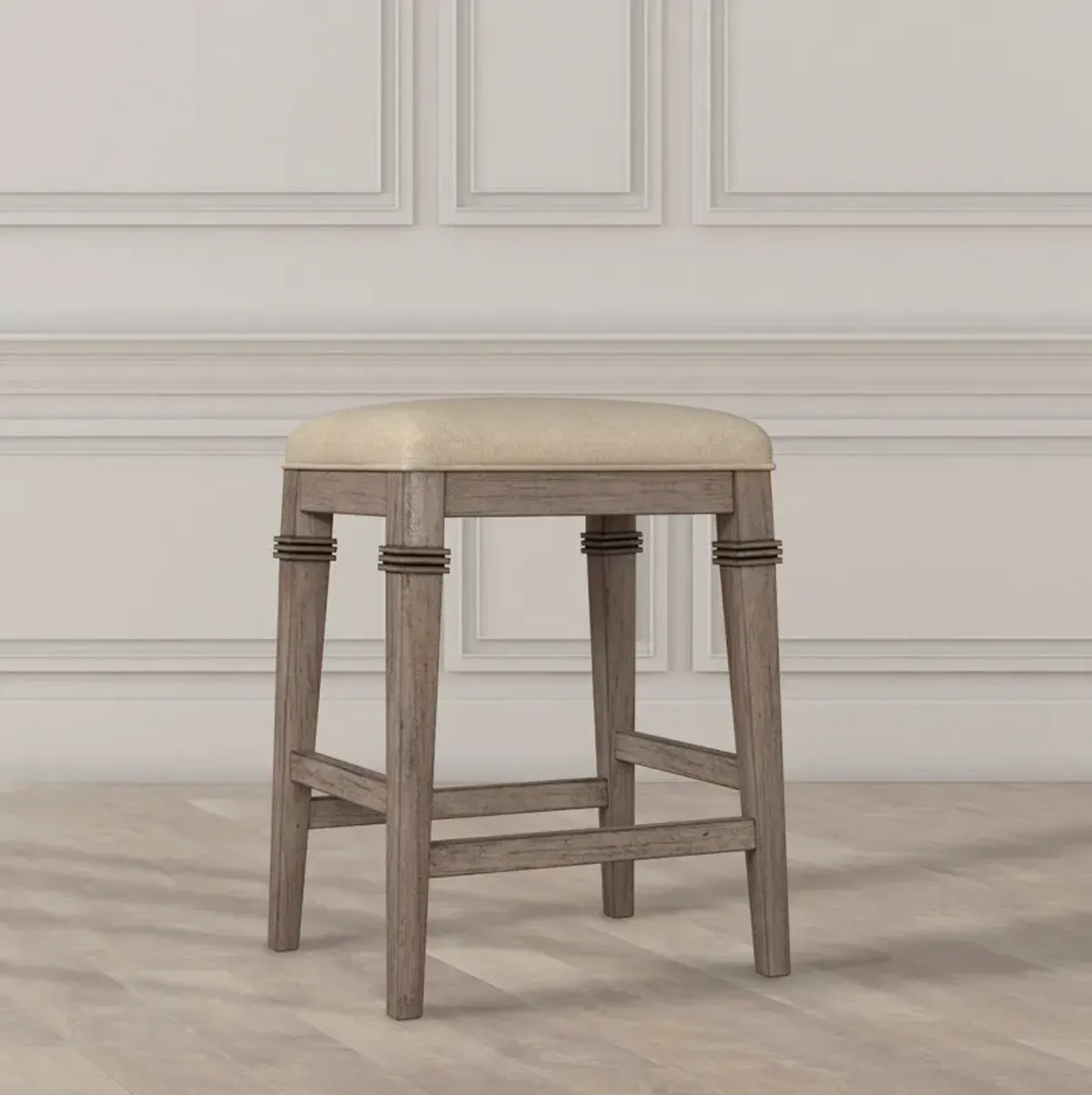 Lethabo Counter-Height Stool - Gray