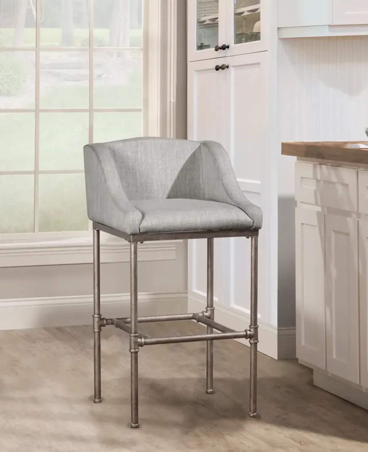 Kofi Bar Stool - Silver