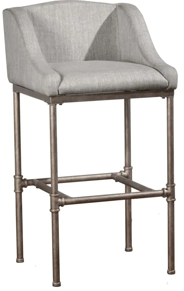 Kofi Bar Stool - Silver