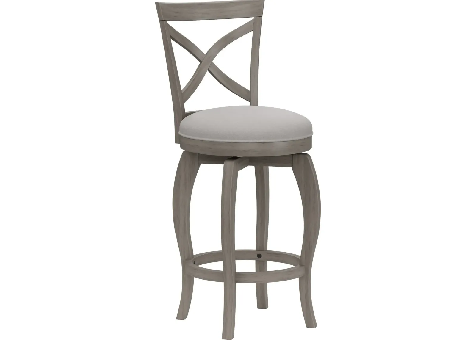 Positano Swivel Counter-Height Stool - Gray