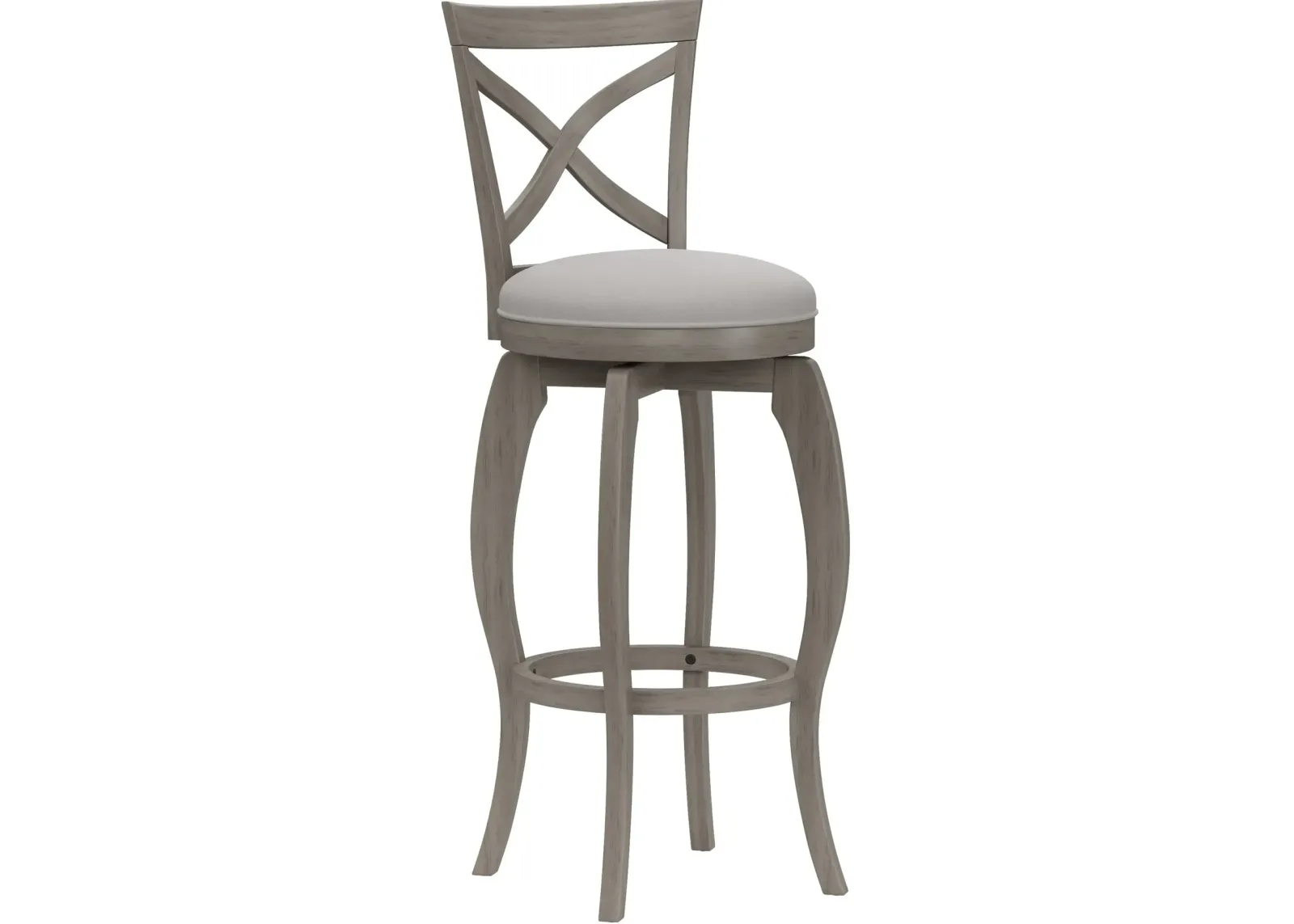 Positano Swivel Bar Stool - Gray