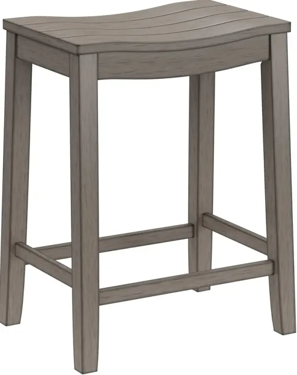 Verona Counter-Height Stool - Gray