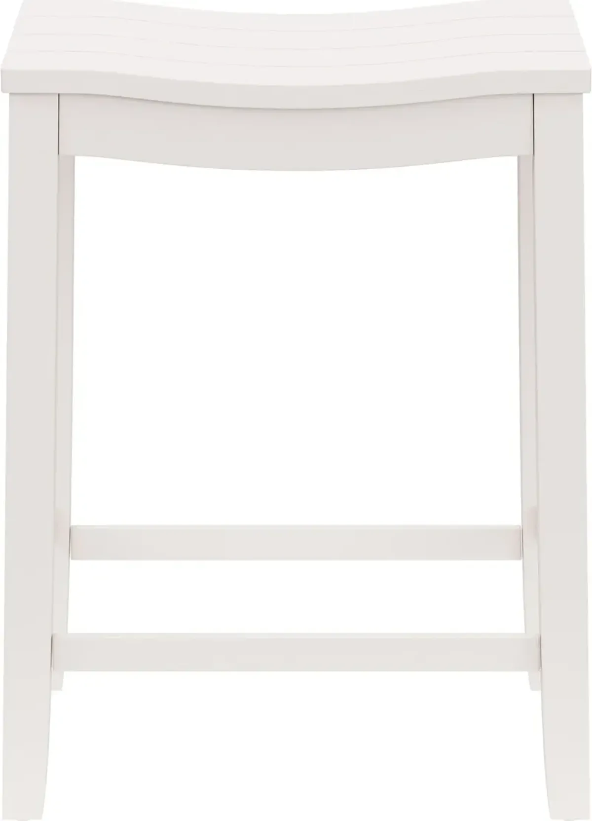 Verona Counter-Height Stool - White