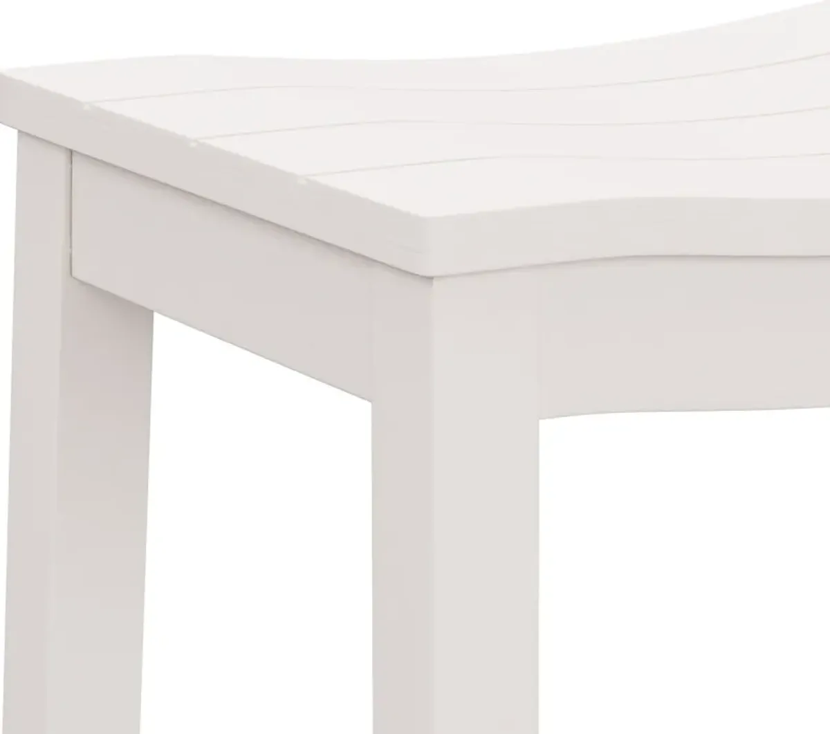 Verona Counter-Height Stool - White