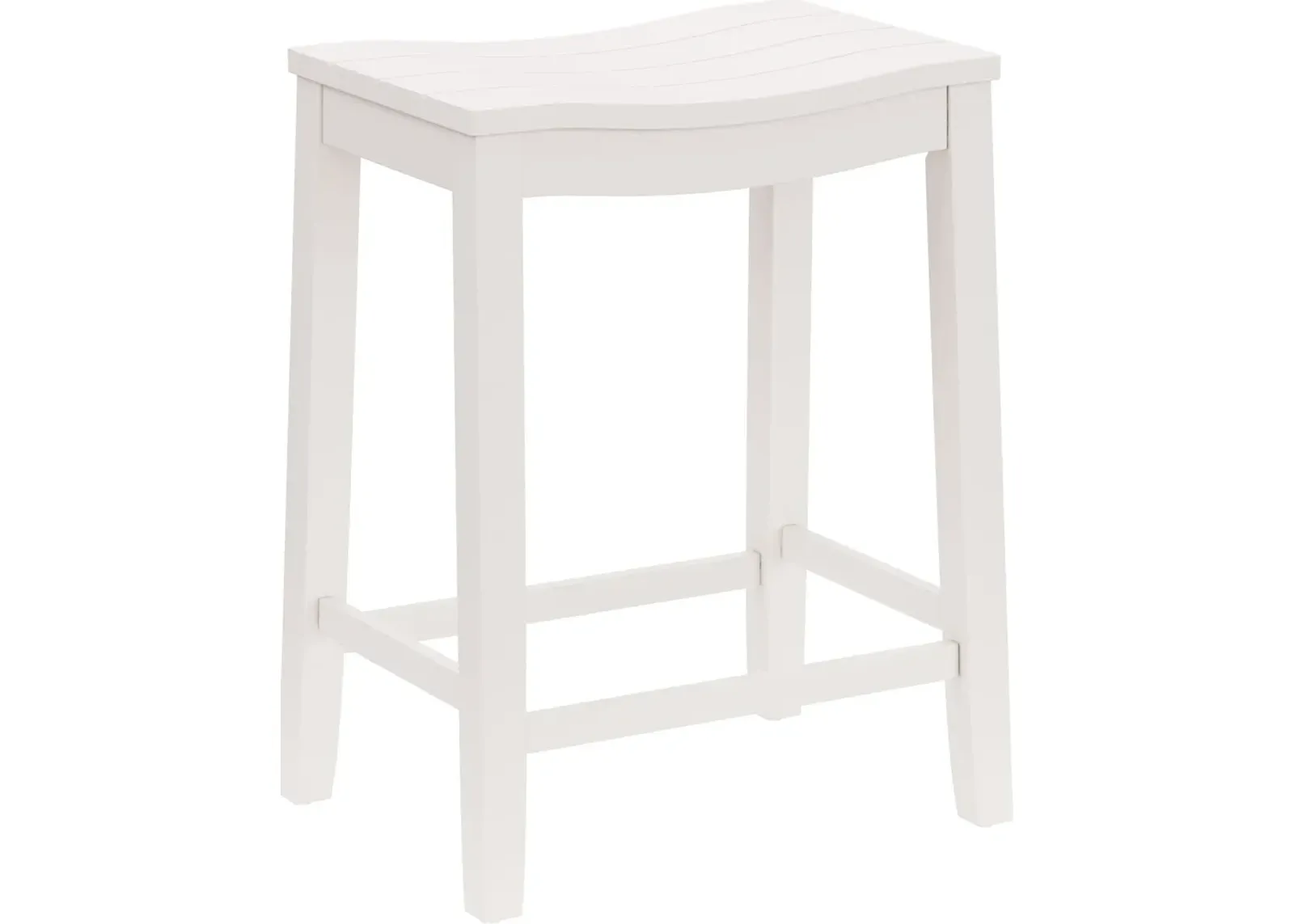 Verona Counter-Height Stool - White