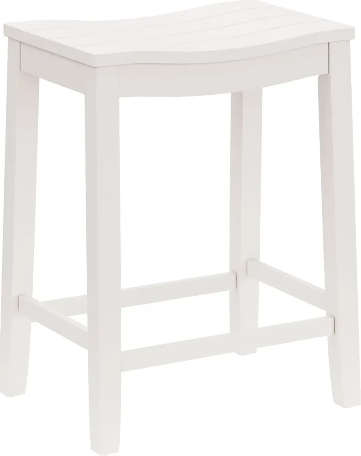 Verona Counter-Height Stool - White