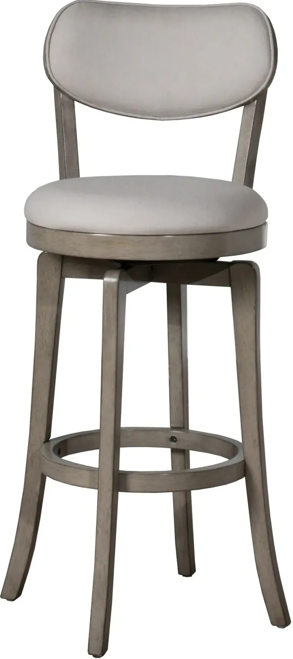 Bari Swivel Bar Stool - Gray