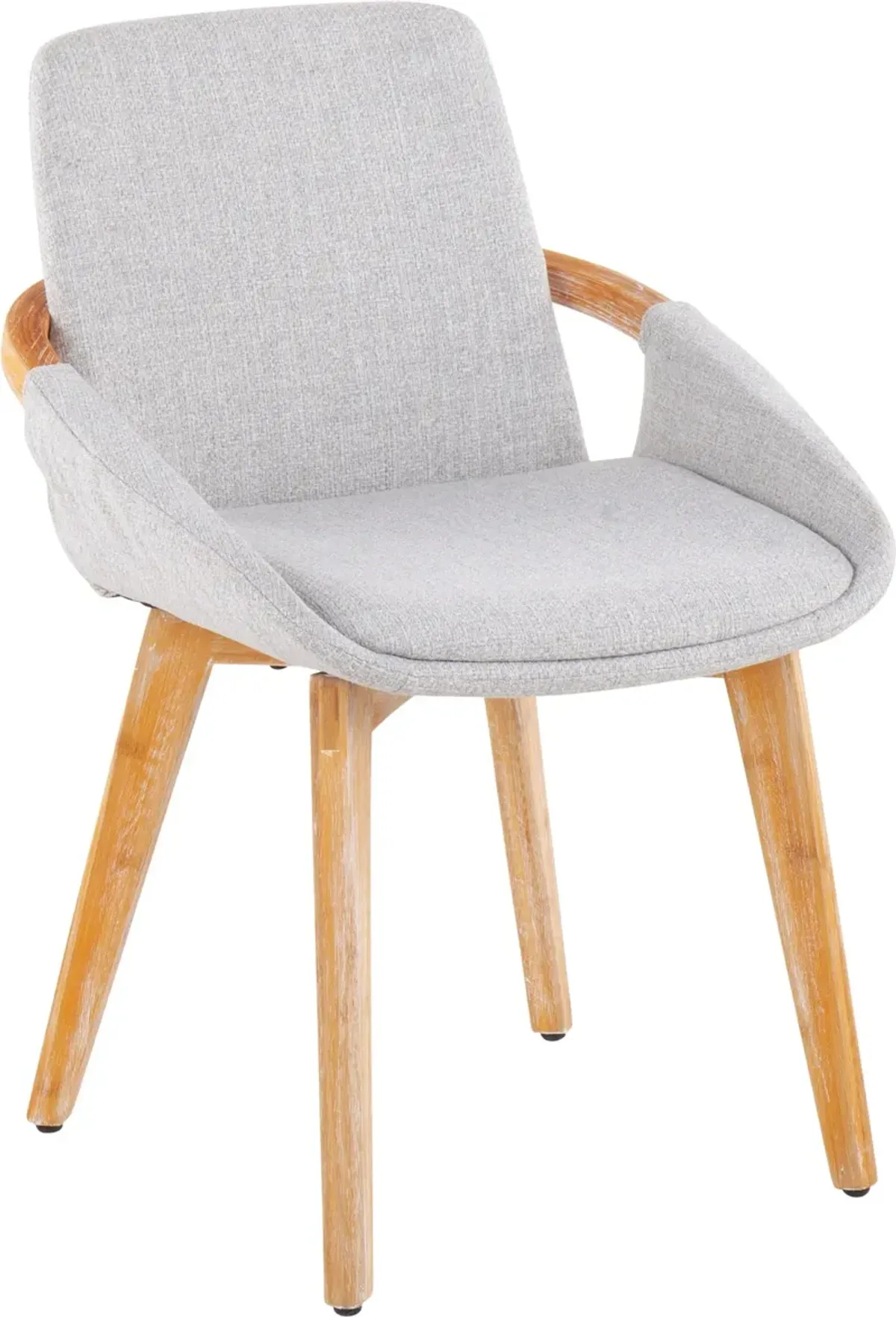 Glasgow Dining Chair - Natural/Light Gray