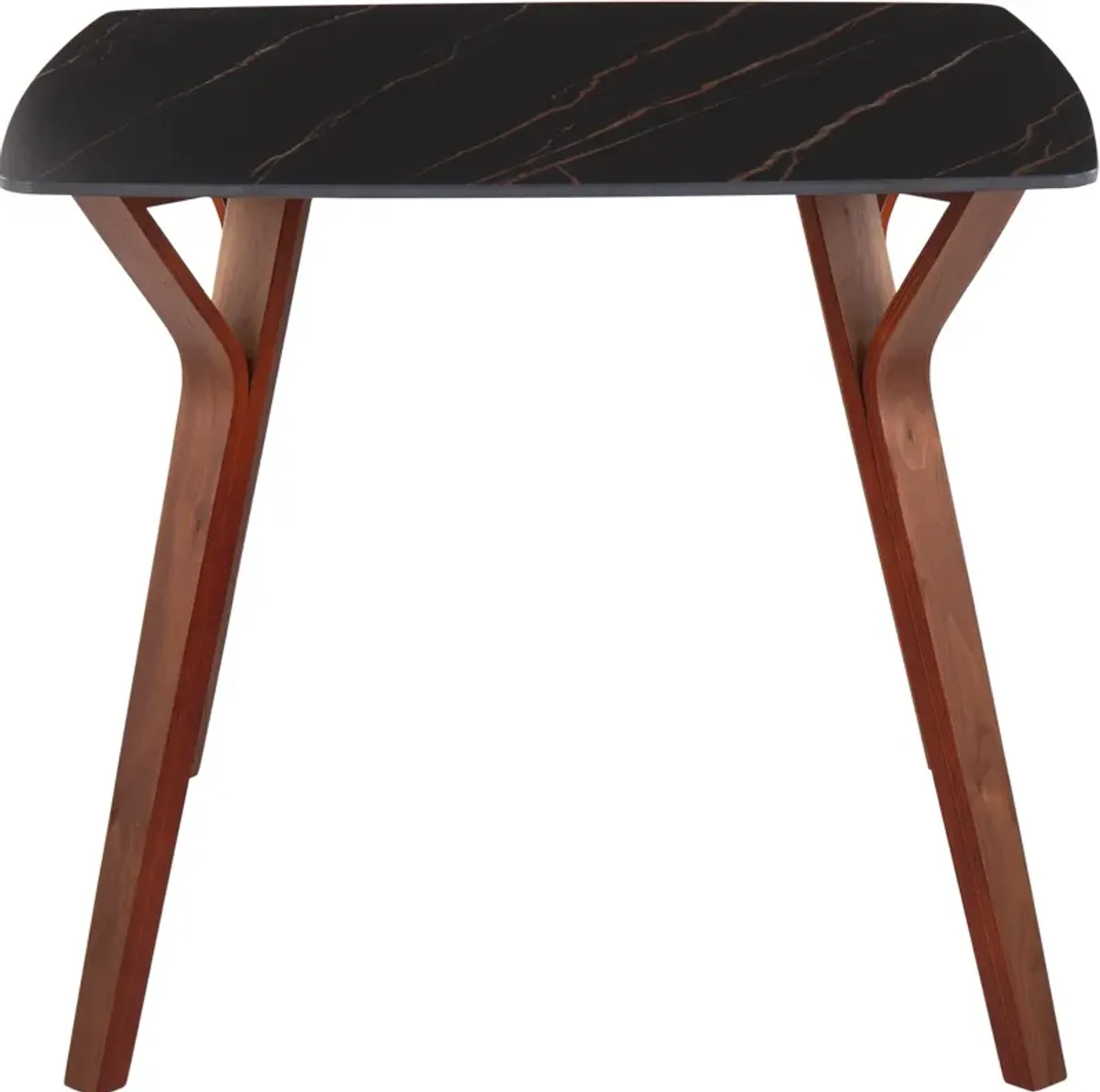 Nellie Dining Table - Walnut/Black