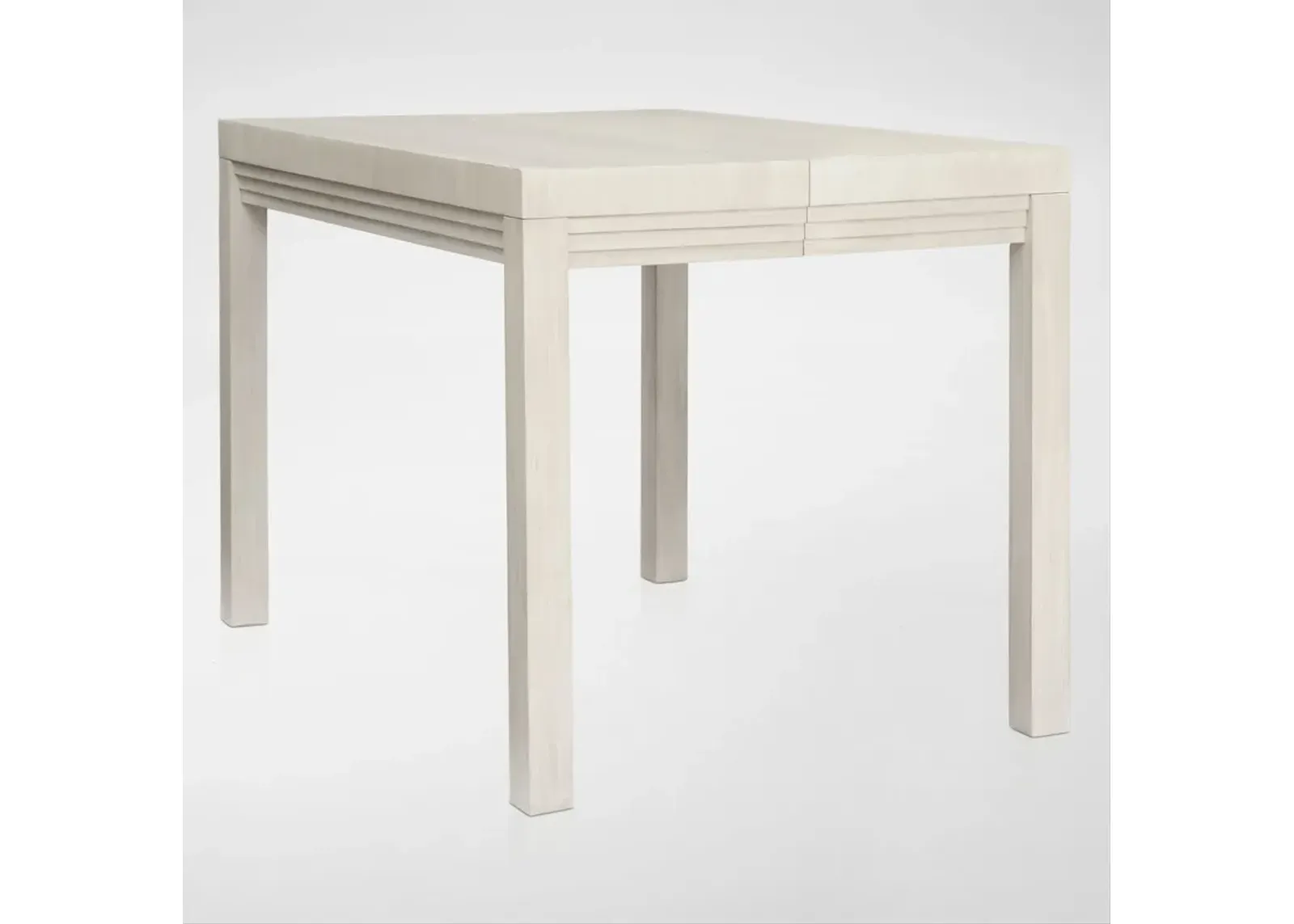 Arielle Counter-Height Extendable Dining Table - Parchment