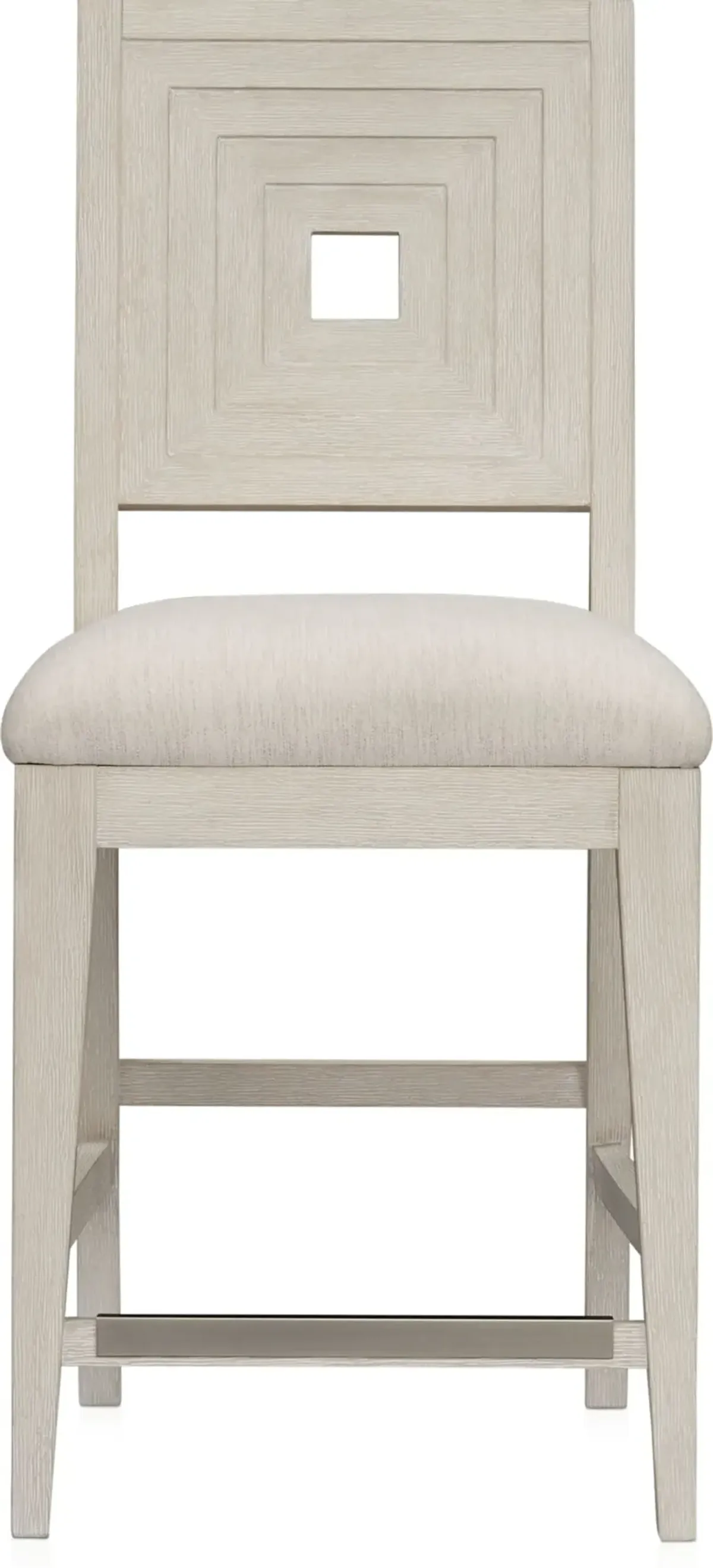 Arielle Counter-Height Stool - Parchment