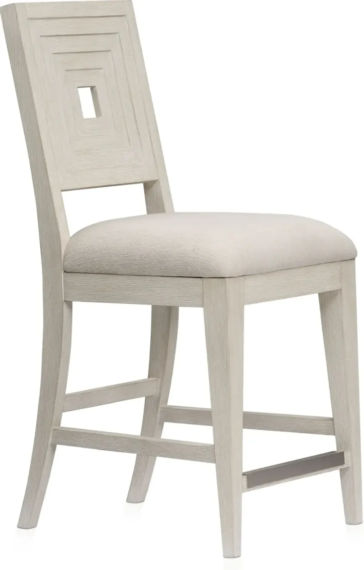 Arielle Counter-Height Stool - Parchment