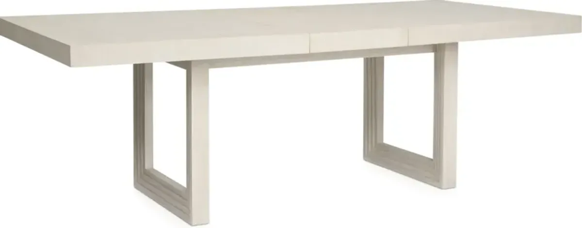 Arielle Extendable Dining Table - Parchment