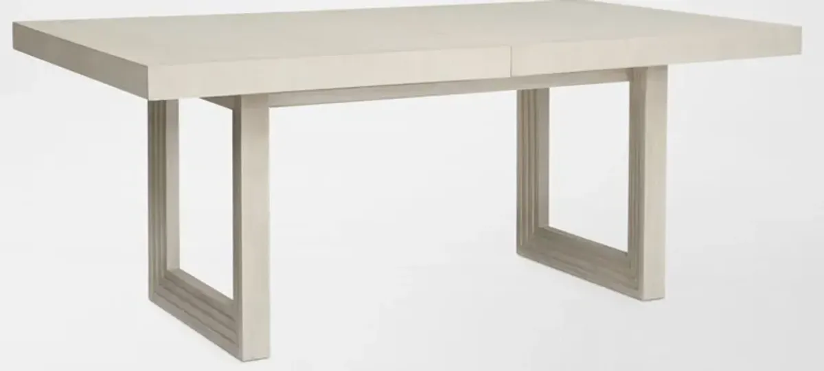 Arielle Extendable Dining Table - Parchment