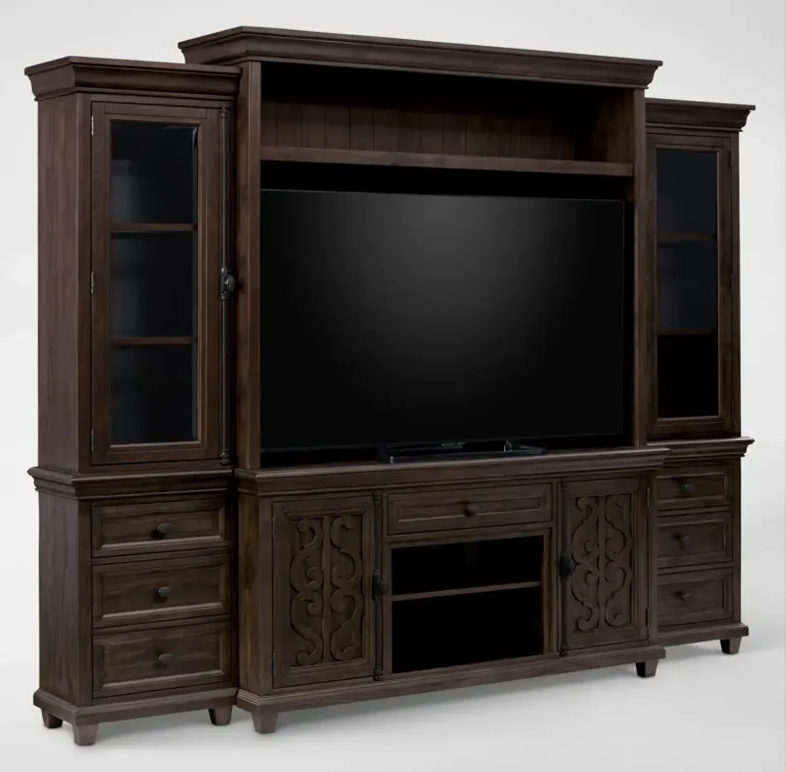 Charthouse Entertainment Wall - Charcoal