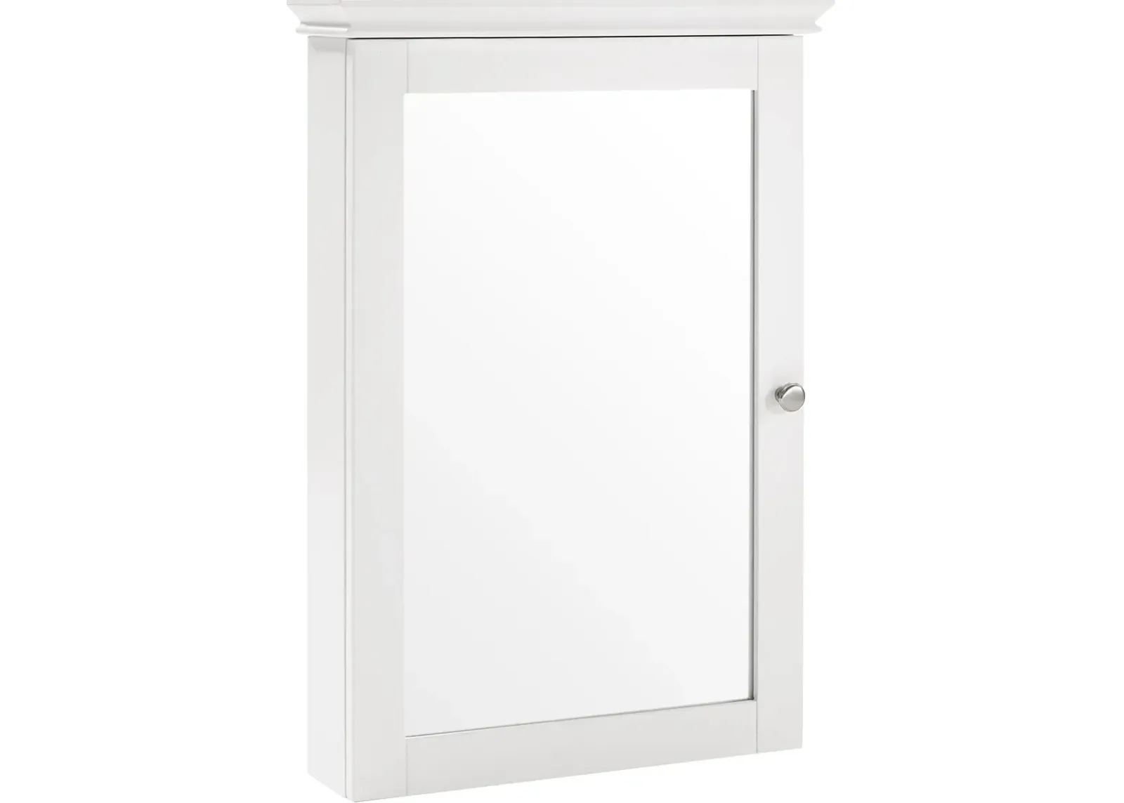 Beckinsale Mirror Wall Cabinet - White