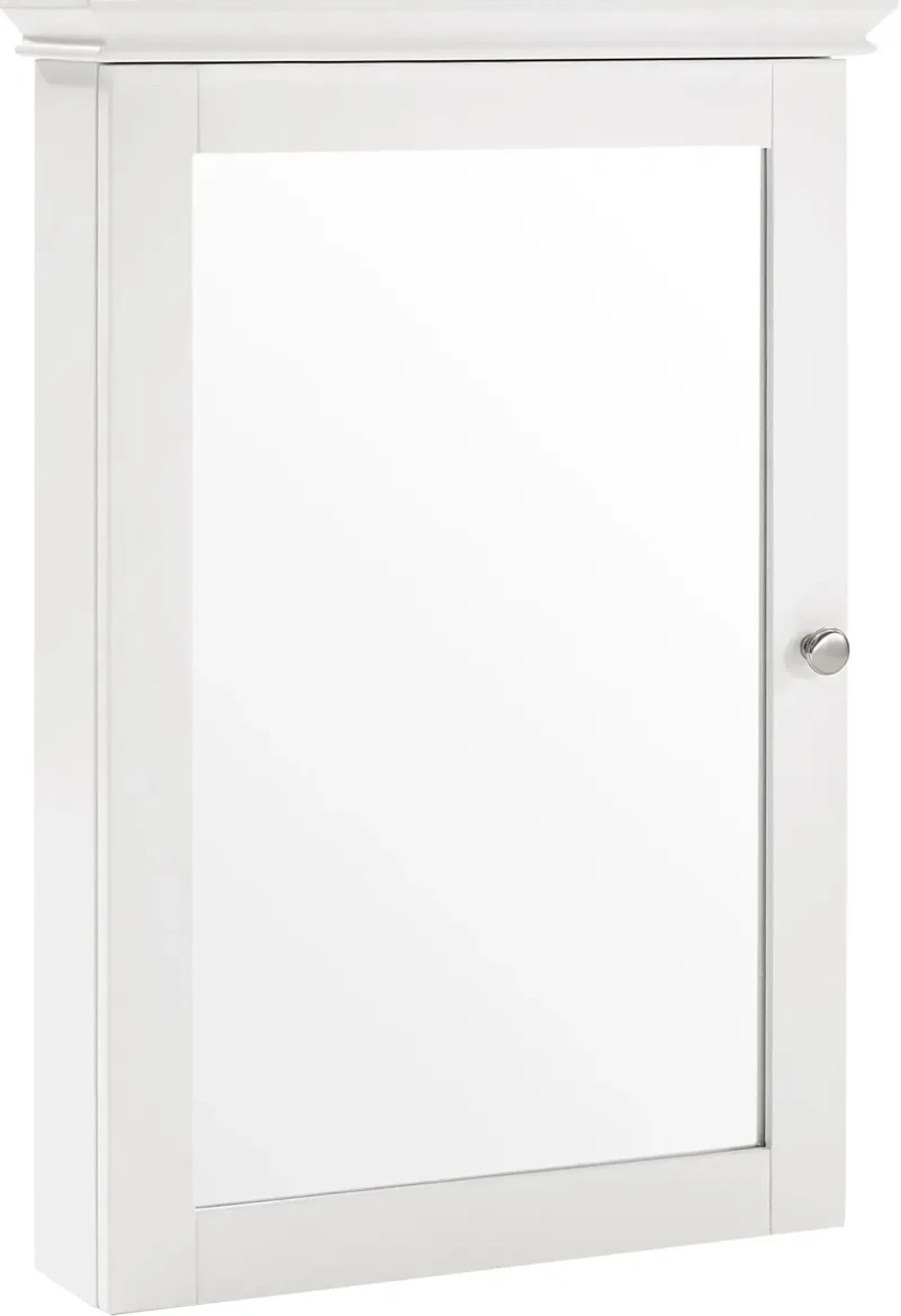 Beckinsale Mirror Wall Cabinet - White