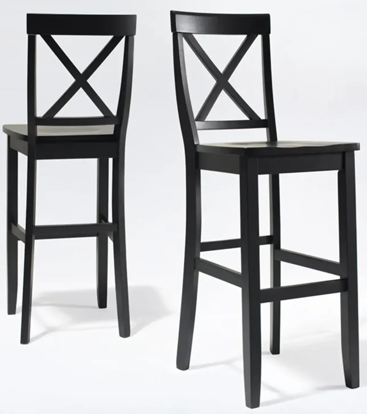 Kempton Set of 2 Bar Stools - Black