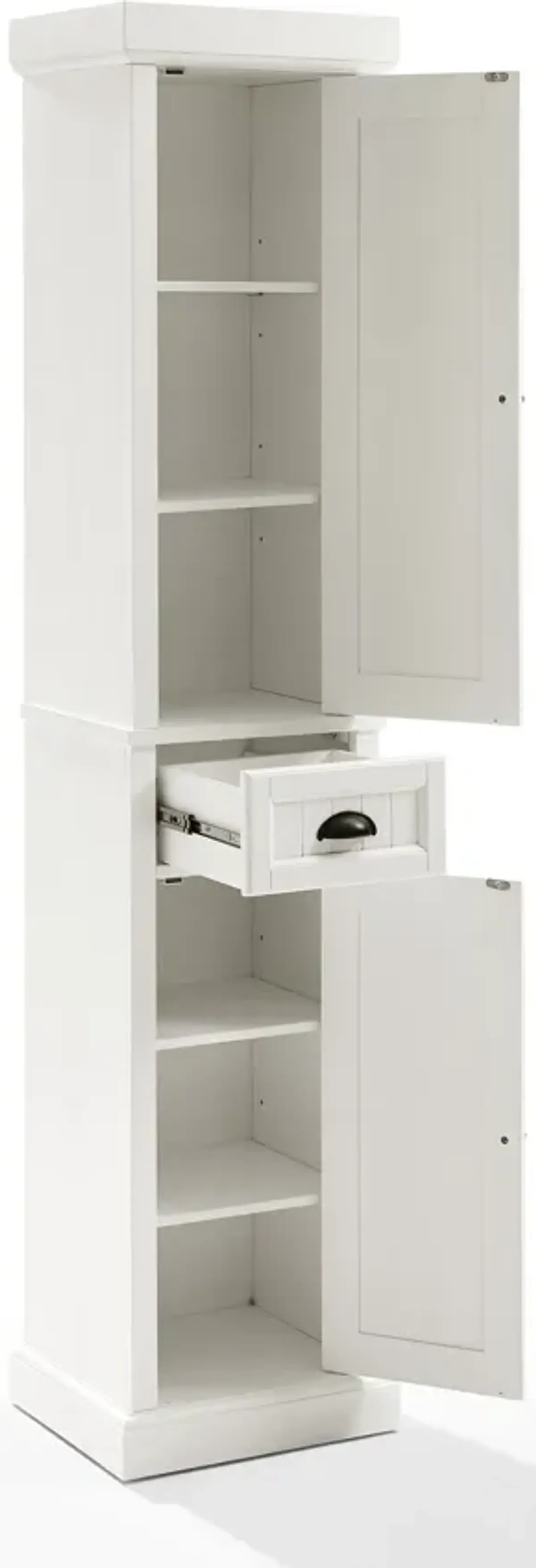 Deluz Tall Linen Cabinet - White