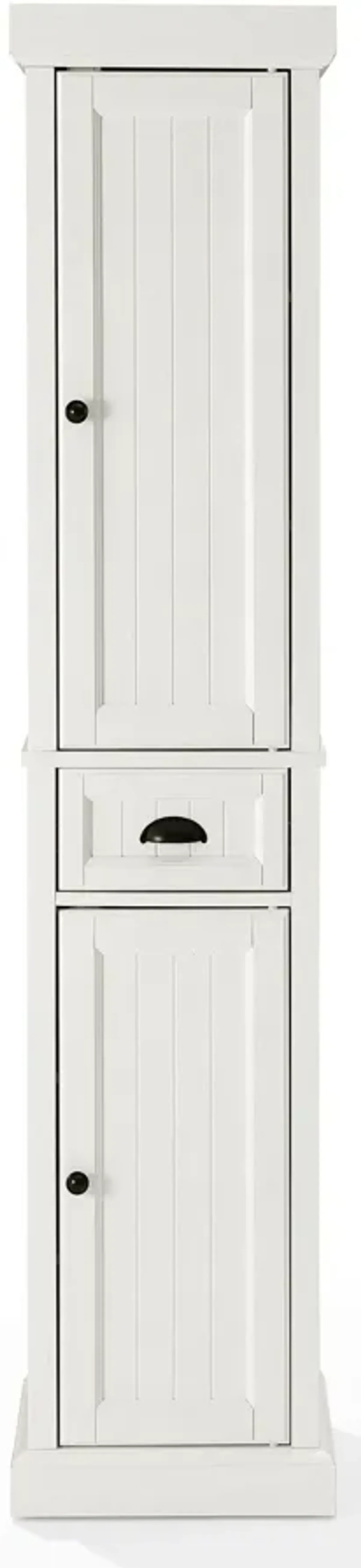 Deluz Tall Linen Cabinet - White