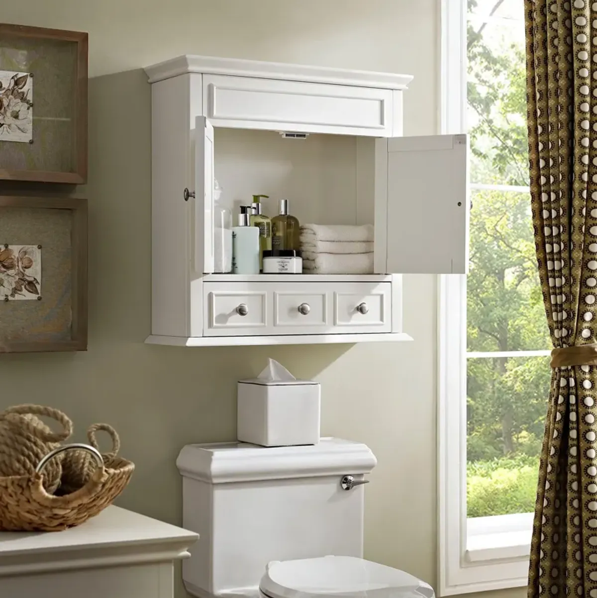 Beckinsale Wall Cabinet - White