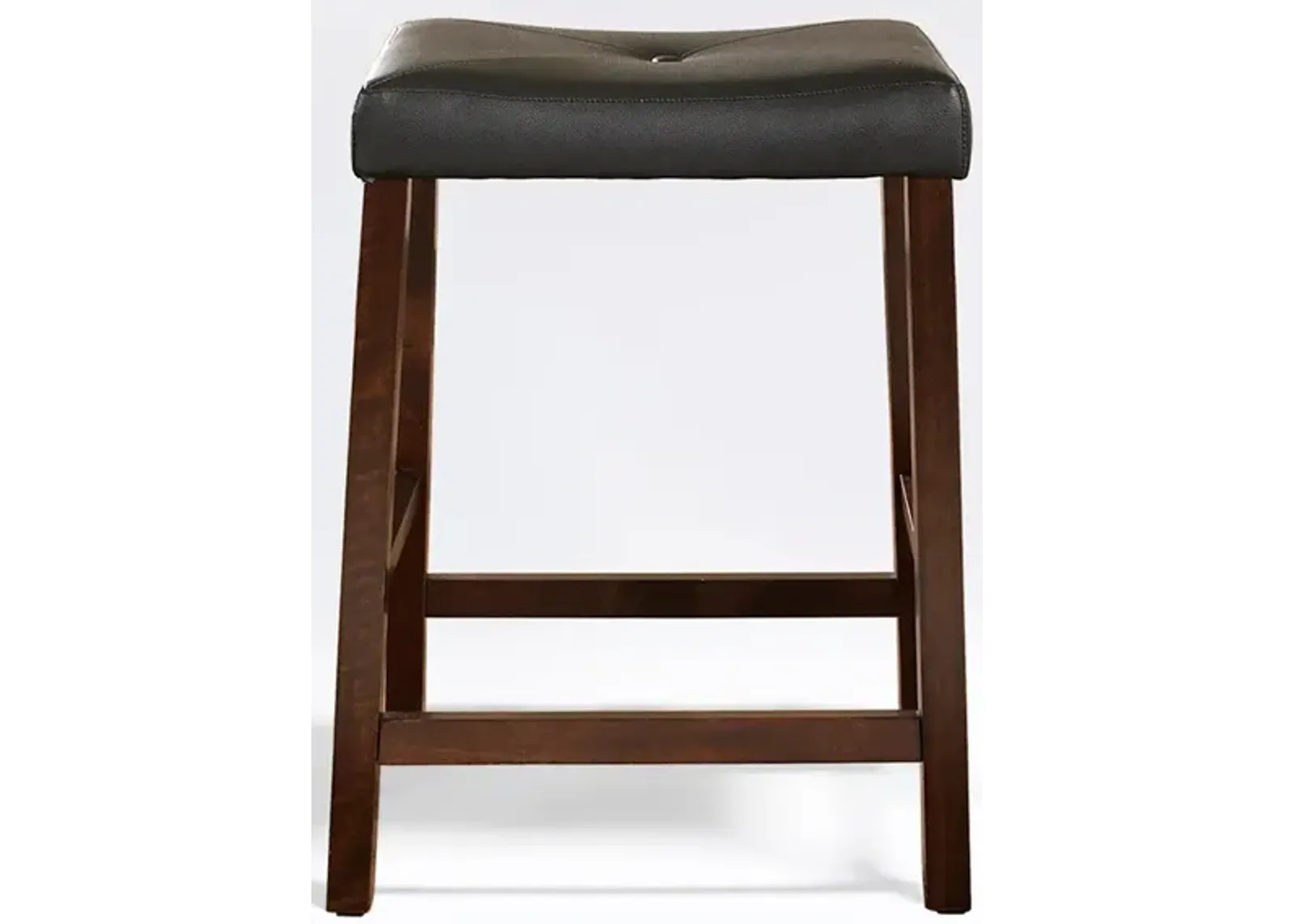 Truman Set of 2 Counter-Height Stools - Brown