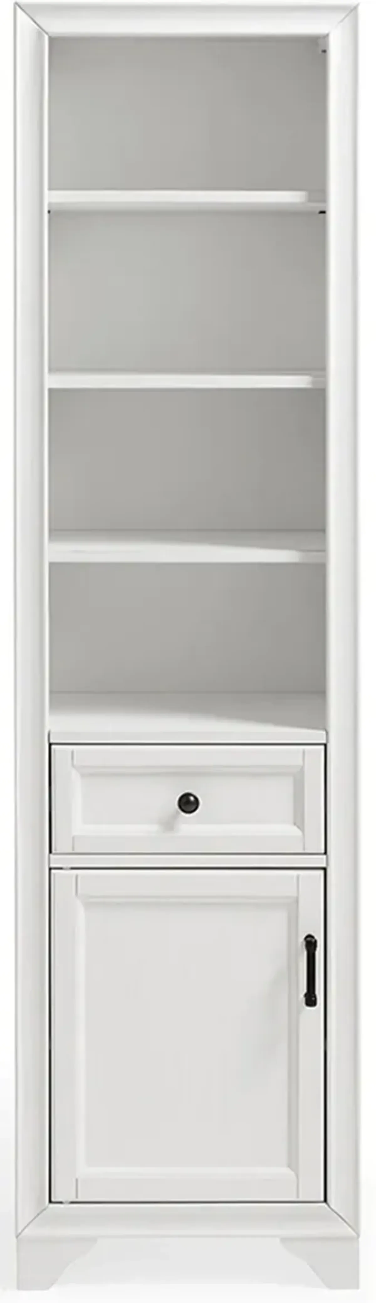 Pierre Linen Cabinet - White