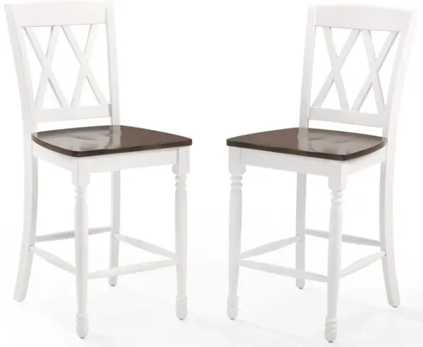Gracie Set of 2 Counter-Height Stools