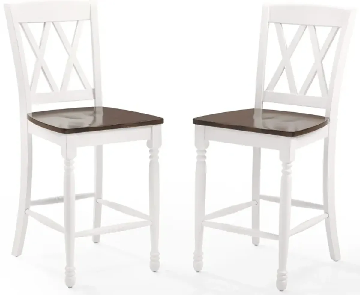 Gracie Set of 2 Counter-Height Stools