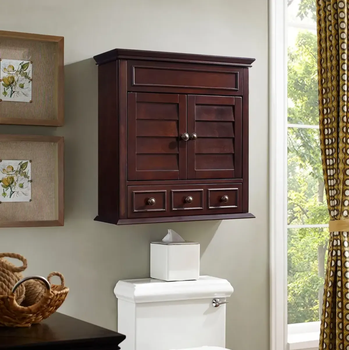 Beckinsale Wall Cabinet - Brown