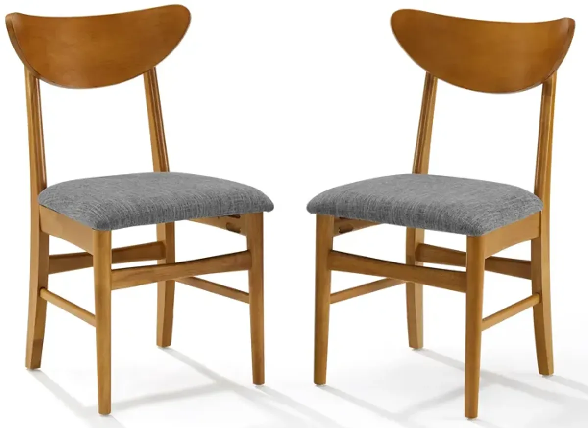 Bruce Set of 2 Dining Chairs - Tan