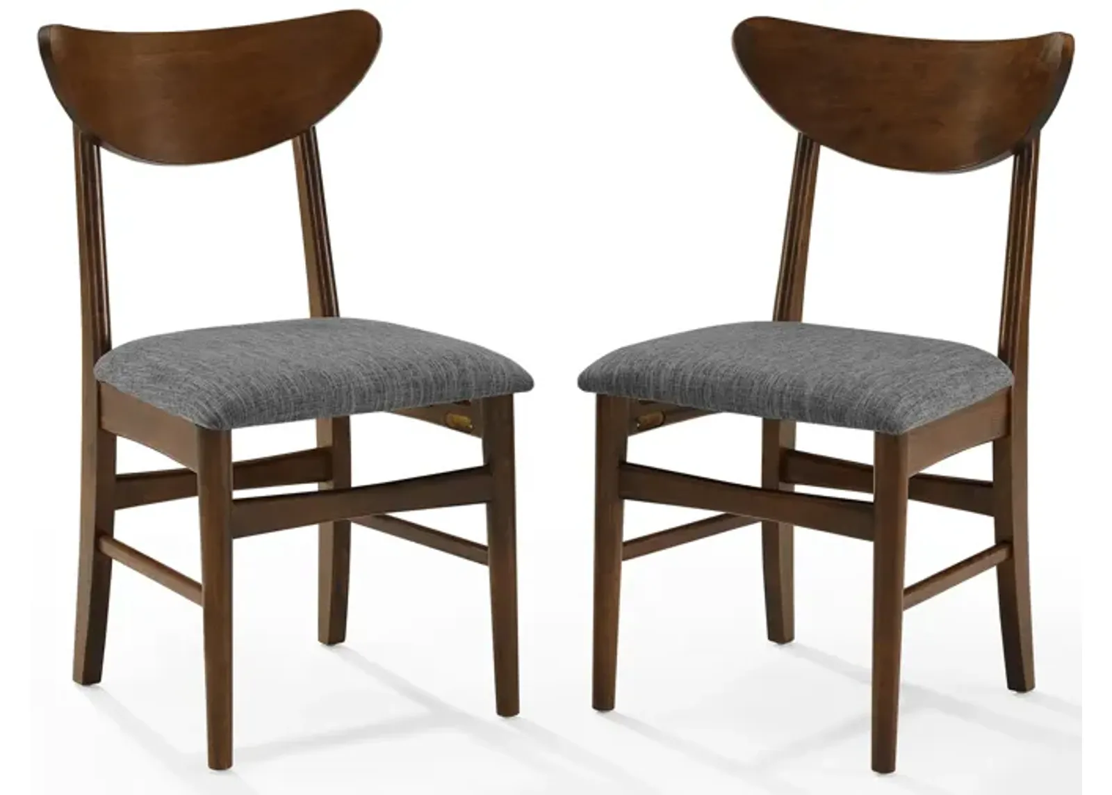 Bruce Set of 2 Dining Chairs - Brown