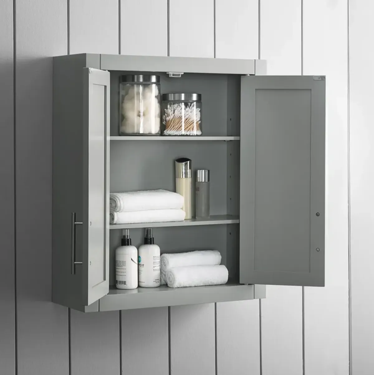 Rylan Wall Cabinet - Gray