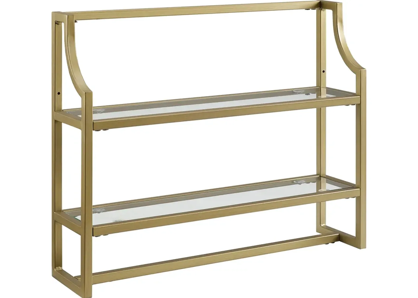 Shea Wall Shelf - Gold