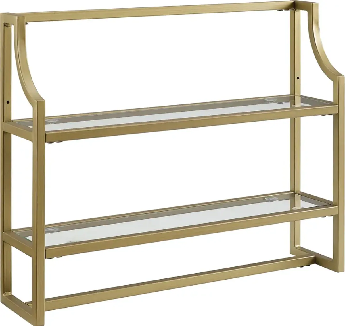 Shea Wall Shelf - Gold