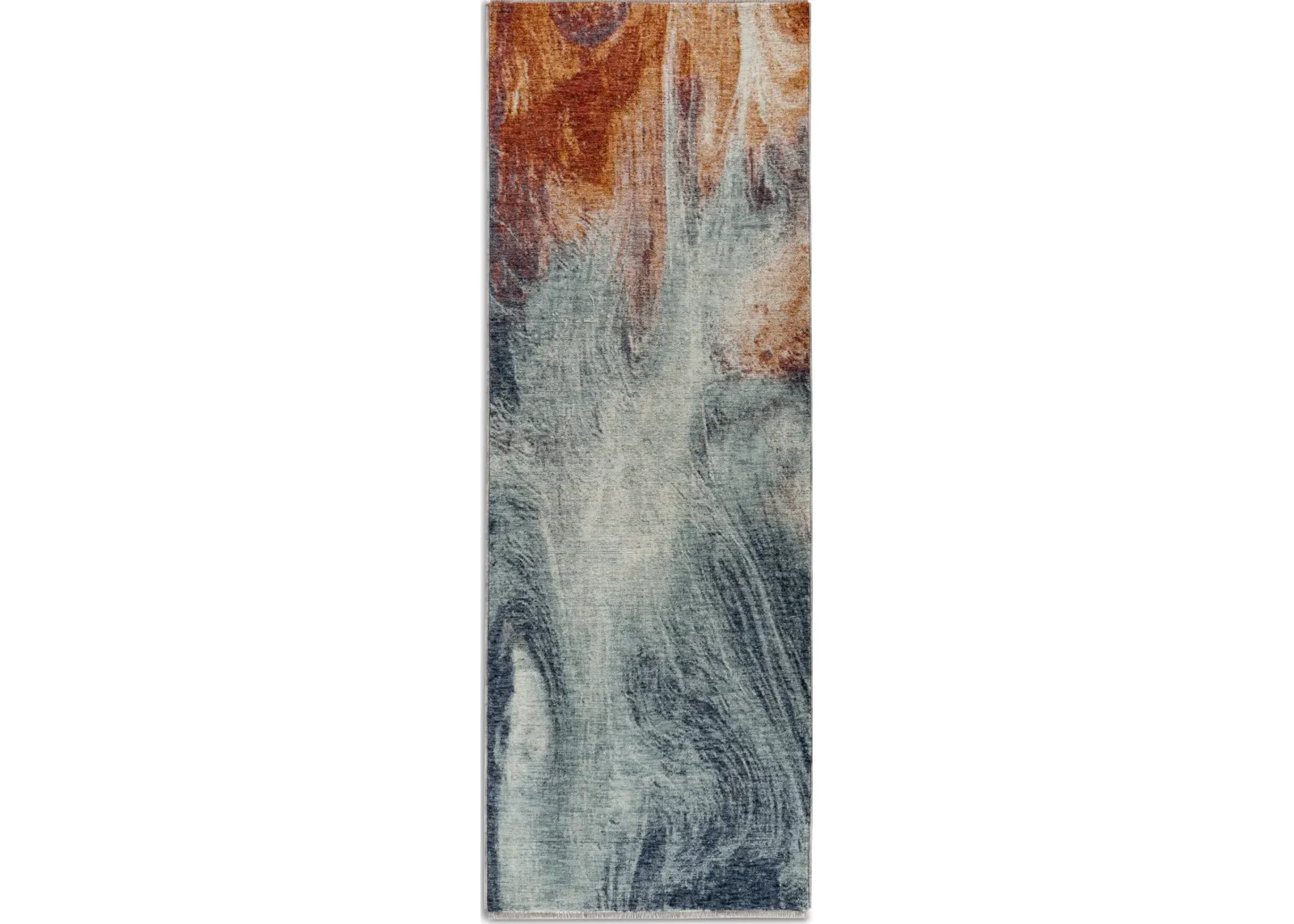 Golightly 2'3X7'10 Runner - Blue/Orange