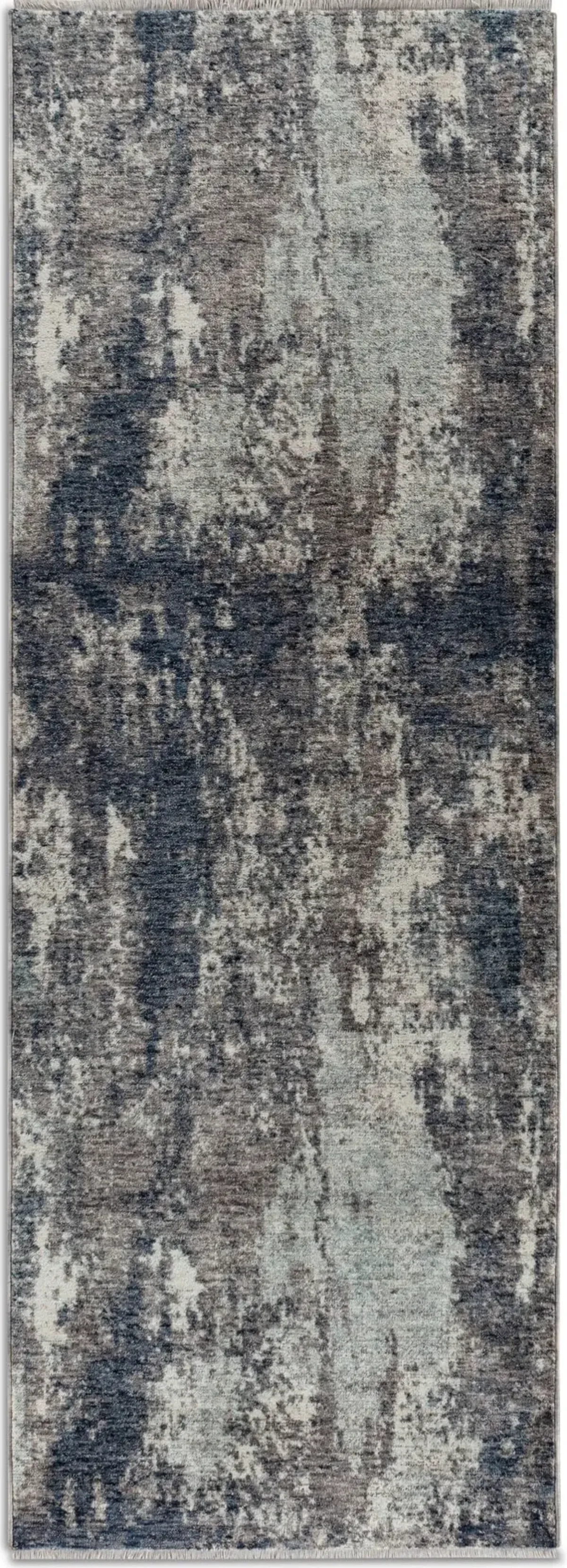 Neptune 2'3"X7'10" Runner - Blue/Gray