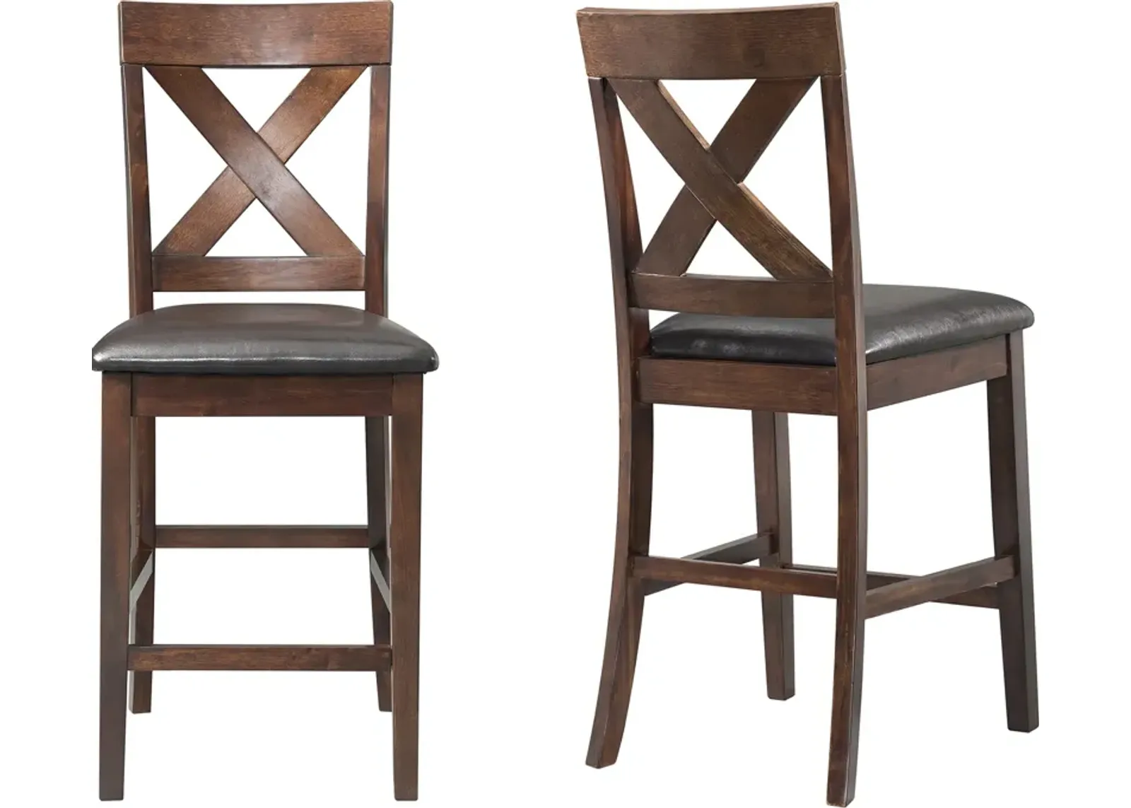 Prospect Set of 2 Counter-Height Stools - Cherry