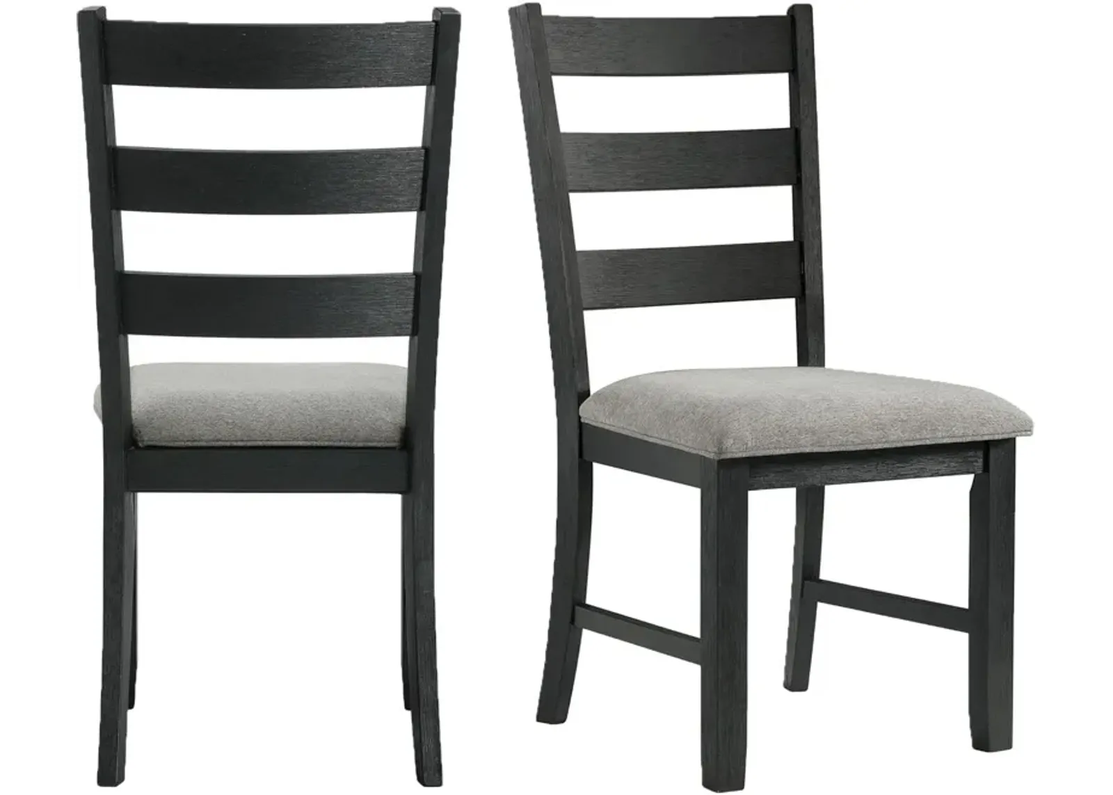 Emmaline Set of 2 Dining Chairs - Black