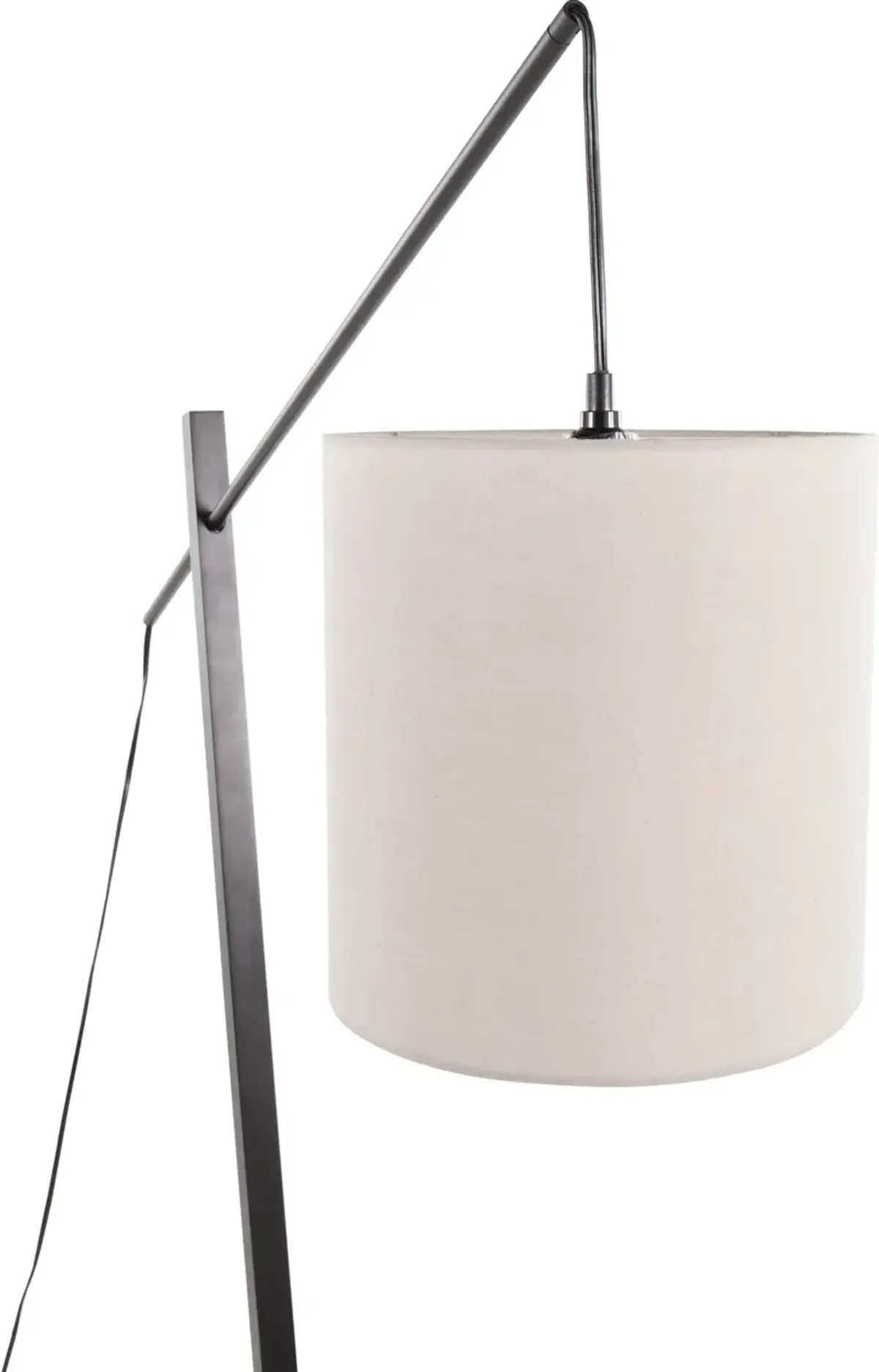 Aberdeen 60'' Floor Lamp - Black/Gray